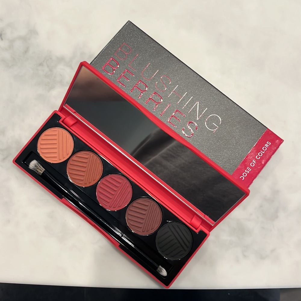 Dose of Colors- Blushing Berries eyeshadow palette NIB